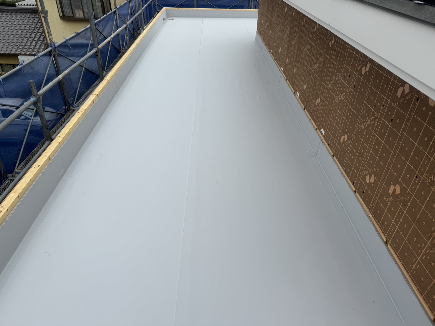 静岡県富士市　塩ビシート防水