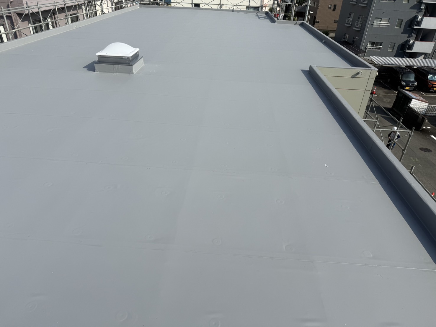 静岡県三島市　塩ビシート防水